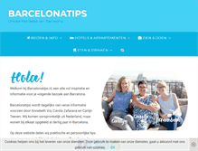 Tablet Screenshot of barcelonatips.nl